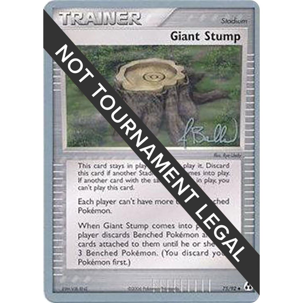 Image for Giant Stump - 2006 (Jimmy Ballard) (75/92) (WCD) - Pokemon