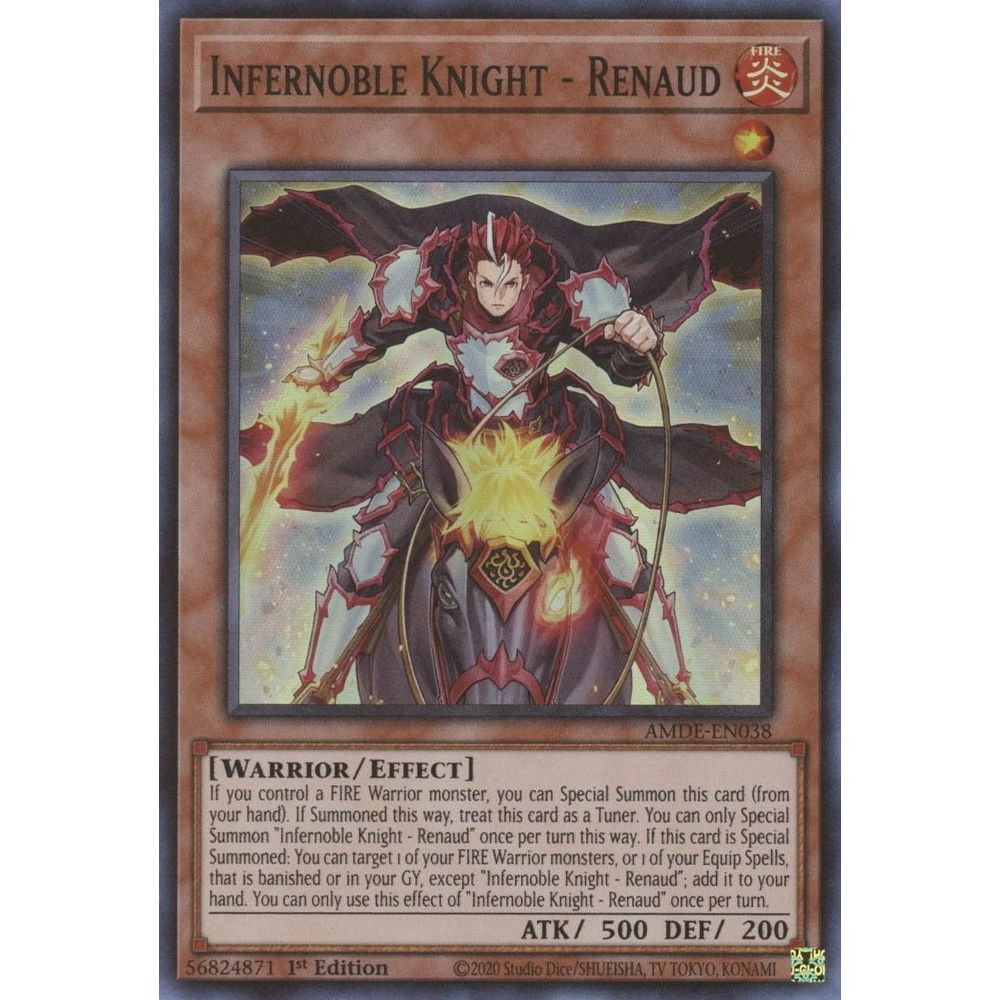 Image for Infernoble Knight - Renaud (AMDE-EN038) (AMDE) - YuGiOh