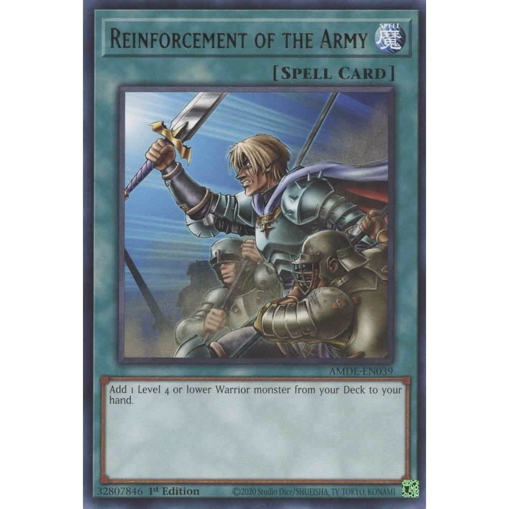 Image for Reinforcement of the Army (AMDE-EN039) (AMDE) - YuGiOh