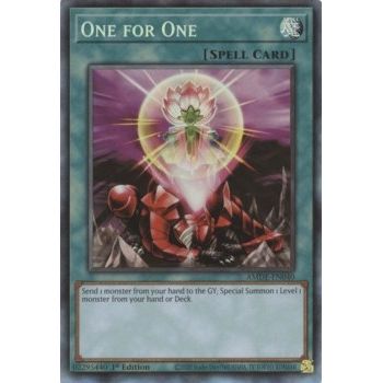 Image for One for One (CR) (AMDE-EN040) (AMDE) - YuGiOh
