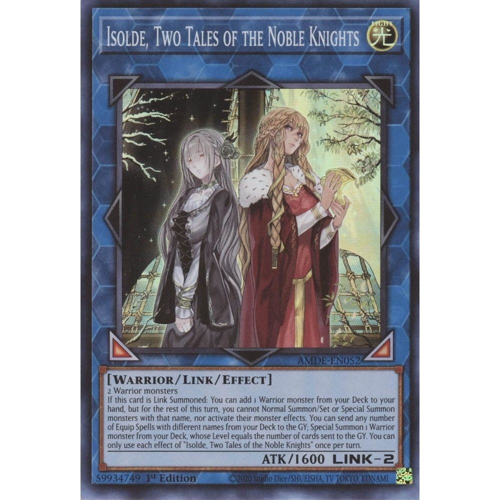 Image for Isolde, Two Tales of the Noble Knights (AMDE-EN052) (AMDE) - YuGiOh