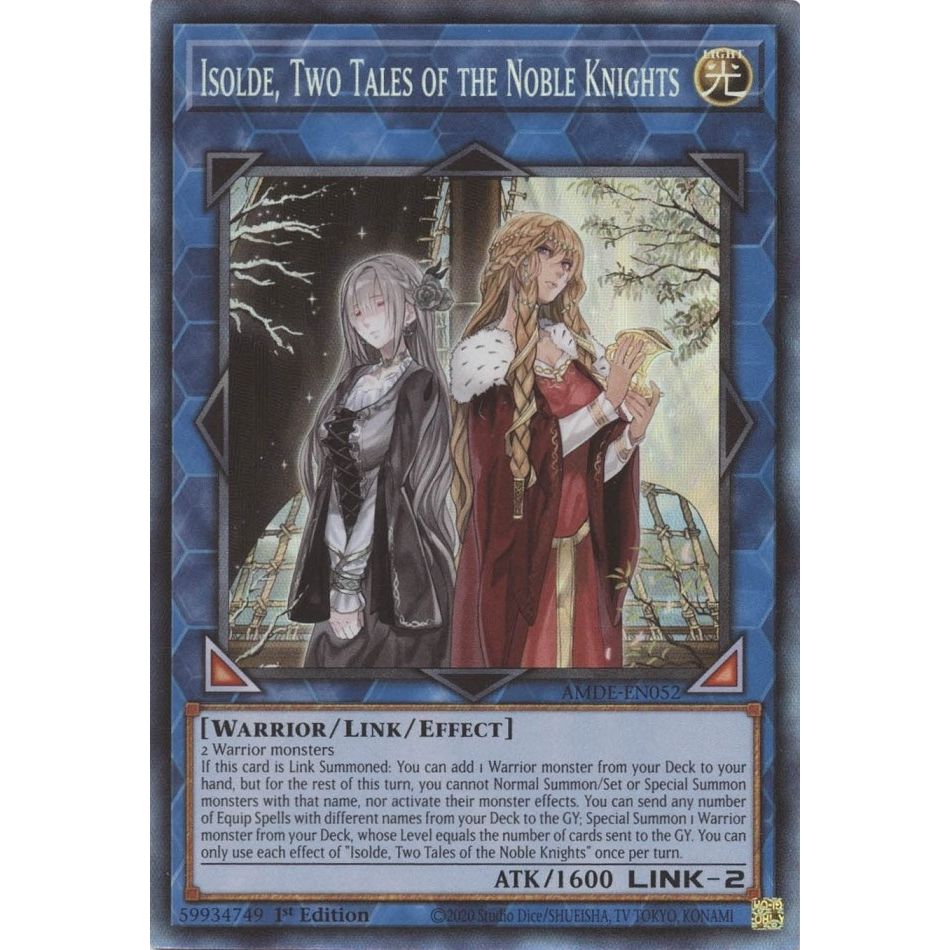 Image for Isolde, Two Tales of the Noble Knights (CR) (AMDE-EN052) (AMDE) - YuGiOh