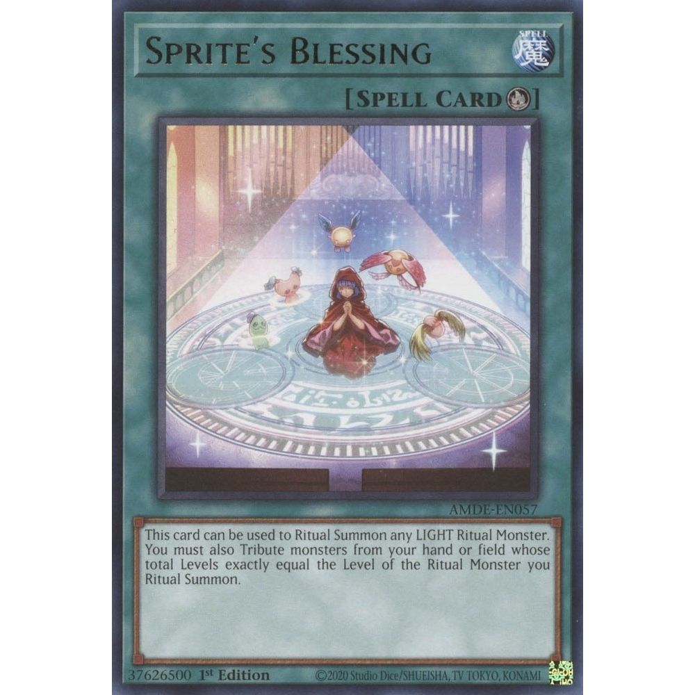 Image for Sprite's Blessing (AMDE-EN057) (AMDE) - YuGiOh