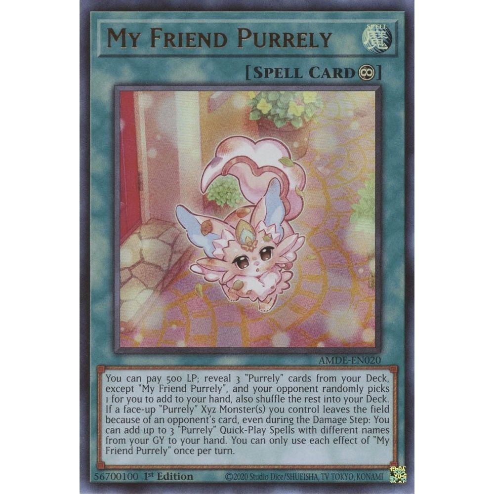 Image for My Friend Purrely (AMDE-EN020) (AMDE) - YuGiOh