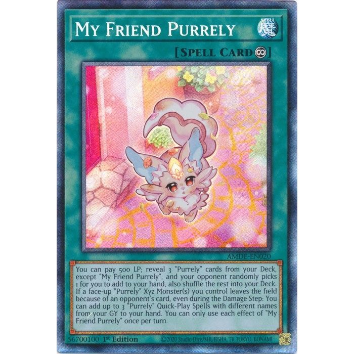 Image for My Friend Purrely (CR) (AMDE-EN020) (AMDE) - YuGiOh