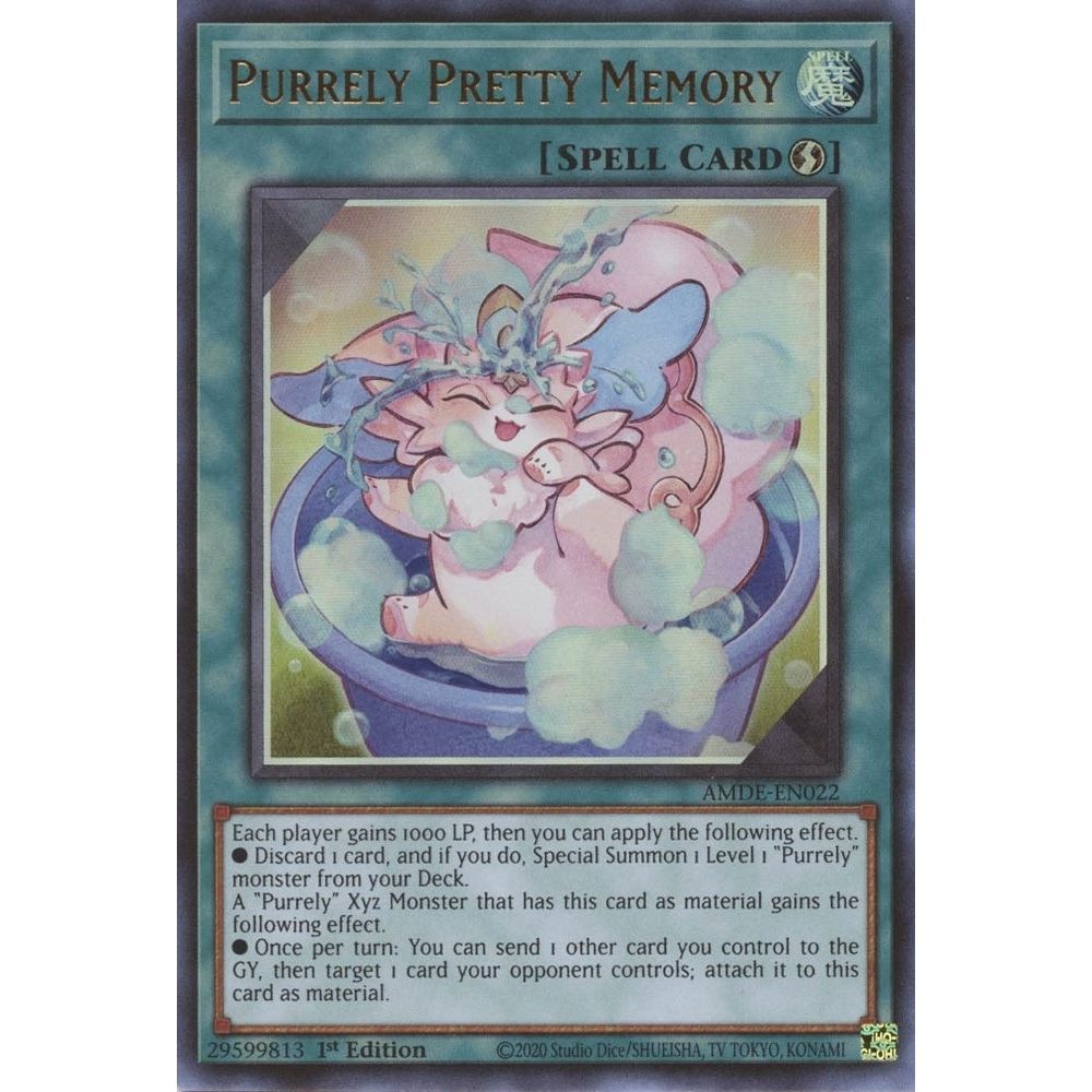 Image for Purrely Pretty Memory (AMDE-EN022) (AMDE) - YuGiOh