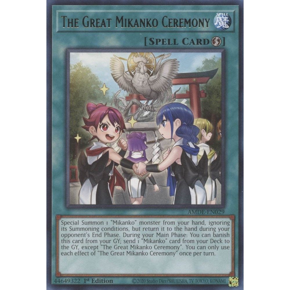 Image for The Great Mikanko Ceremony (AMDE-EN029) (AMDE) - YuGiOh