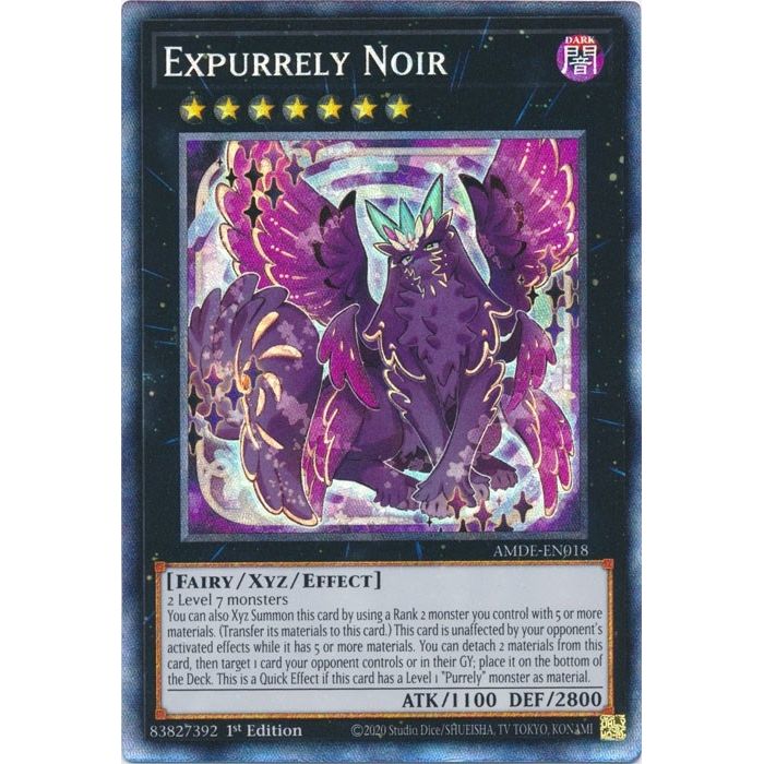 Image for Expurrely Noir (CR) (AMDE-EN018) (AMDE) - YuGiOh