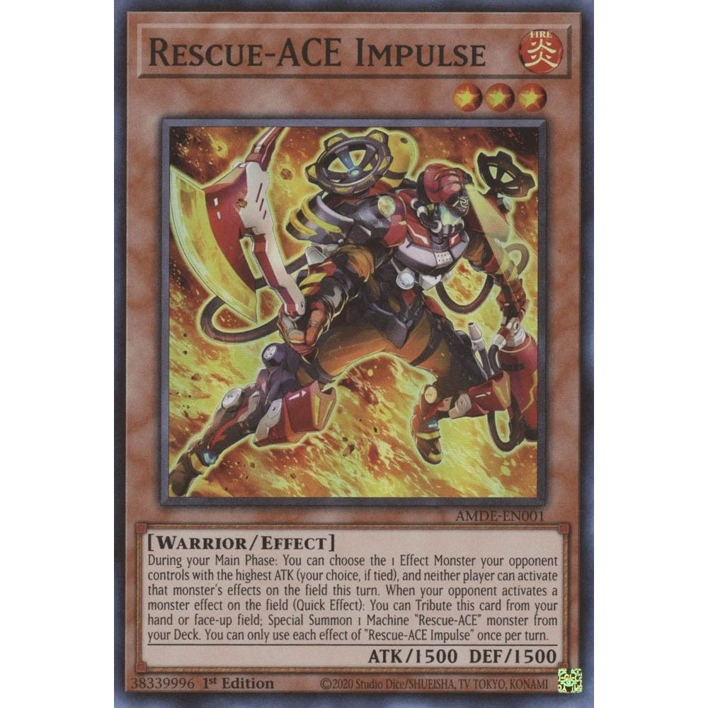 Image for Rescue-ACE Impulse (AMDE-EN001) (AMDE) - YuGiOh
