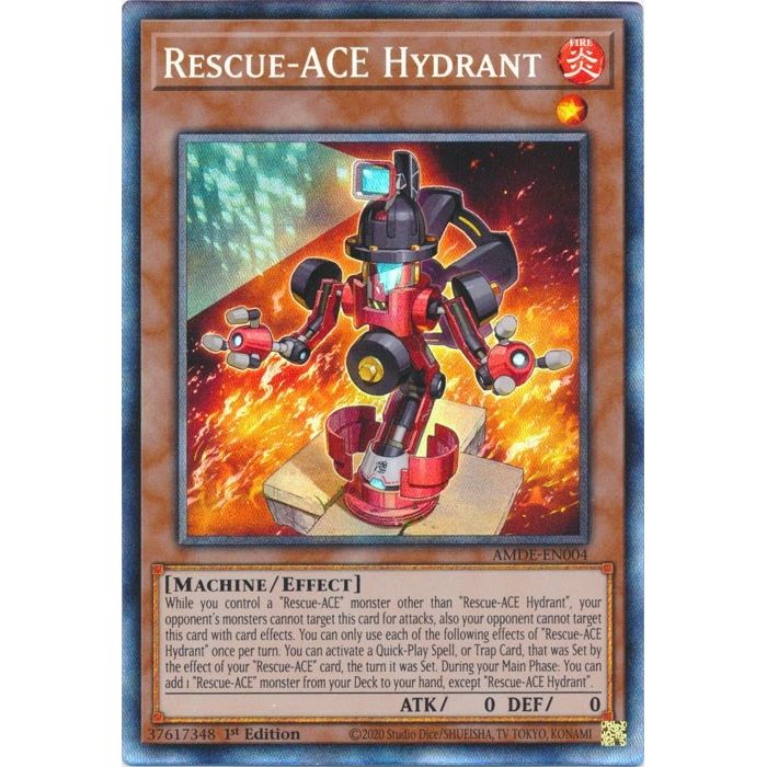 Image for Rescue-ACE Hydrant (CR) (AMDE-EN004) (AMDE) - YuGiOh