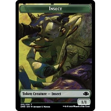 Image for Insect // Sheep Double-Sided Token (10 // 12) (DMR) - Magic: The Gathering