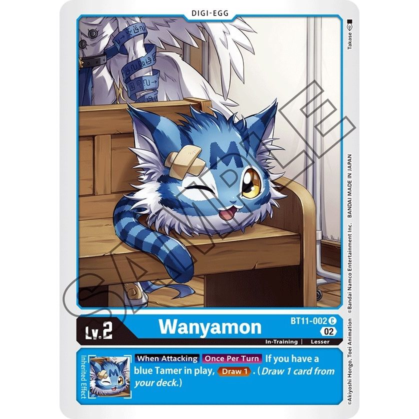 Image for Wanyamon (BT11-002 C) (BT11) - Digimon Card Game