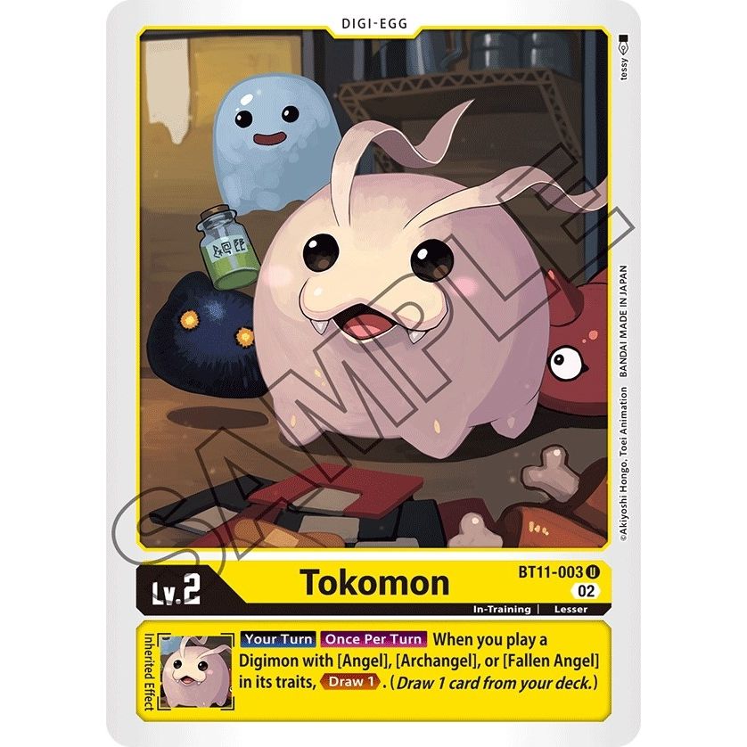 Image for Tokomon (BT11-003 U) (BT11) - Digimon Card Game