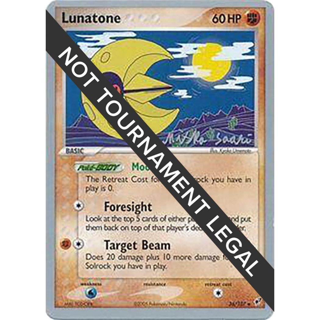 Image for Lunatone (36) - 2006 (Miska Saari) (36/107) (WCD) - Pokemon
