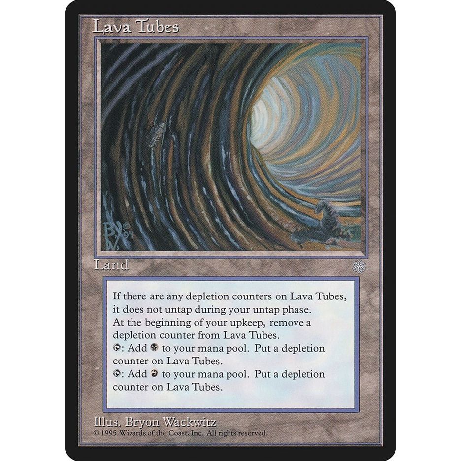 Image for Lava Tubes (ICE) - Magic: The Gathering