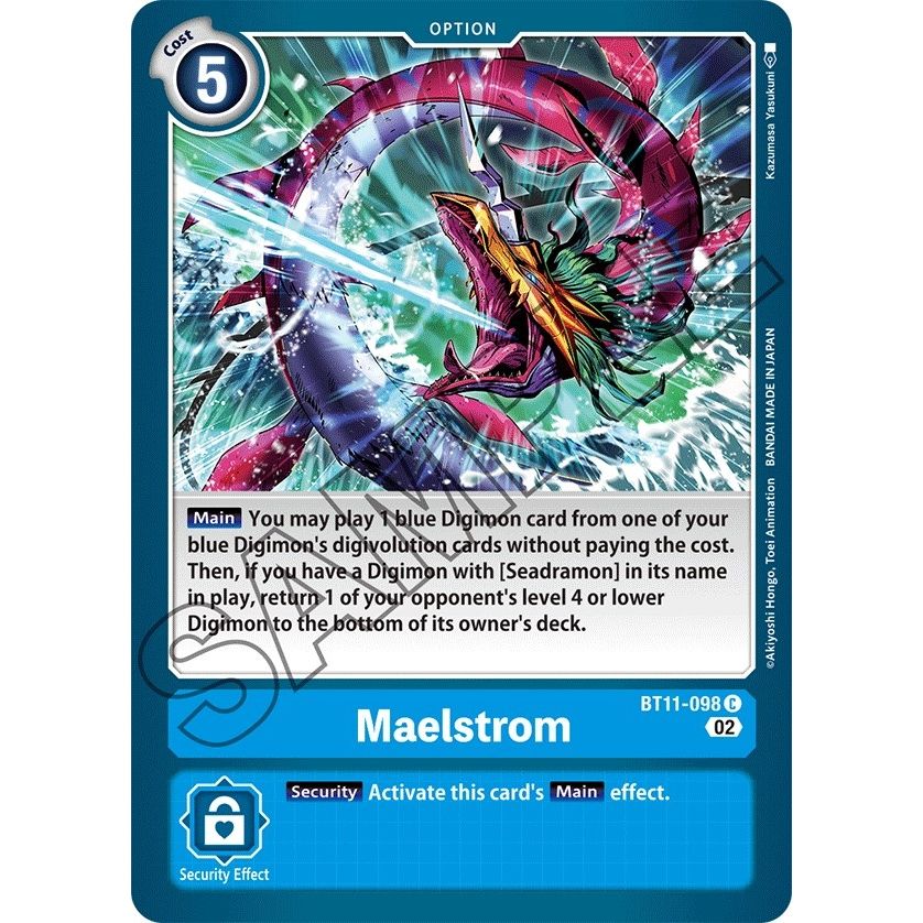 Image for Maelstrom (BT11-098 C) (BT11) - Digimon Card Game