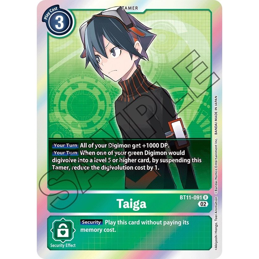 Image for Taiga (BT11-091 R) (BT11) - Digimon Card Game