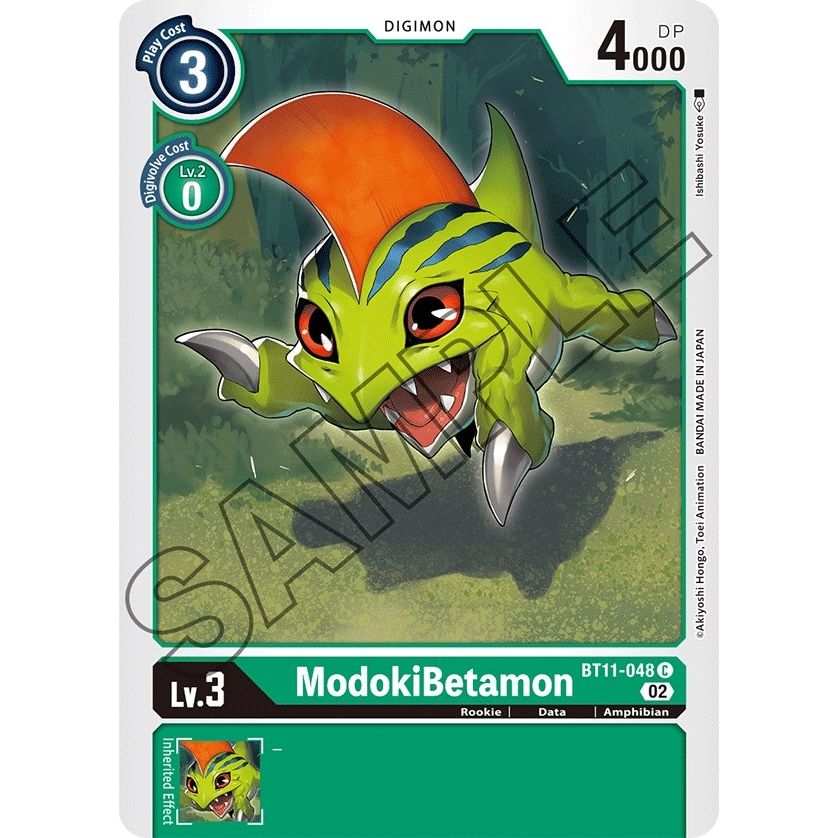 Image for ModokiBetamon (BT11-048 C) (BT11) - Digimon Card Game