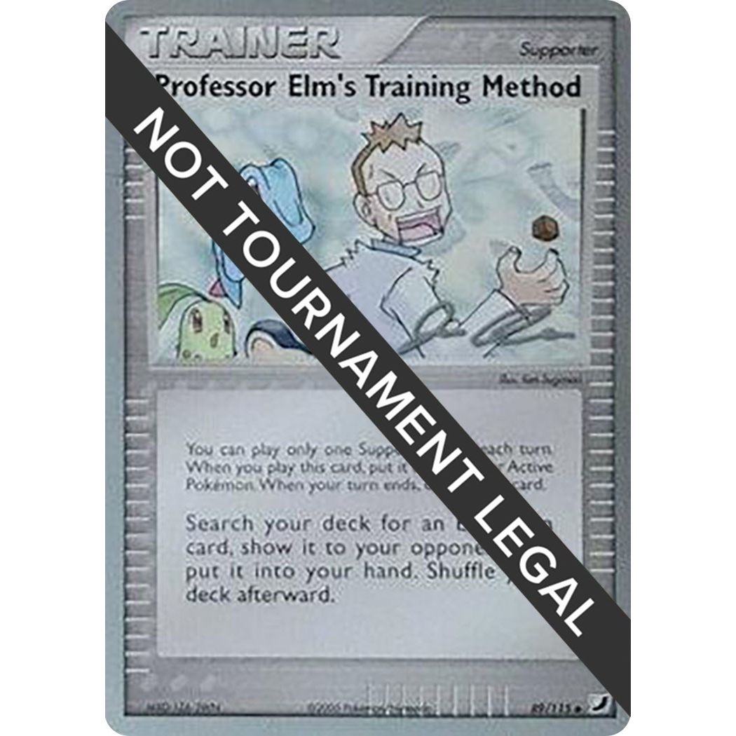 Image for Professor Elm's Training Method - 2006 (Jason Klaczynski) (89/115) (WCD) - Pokemon