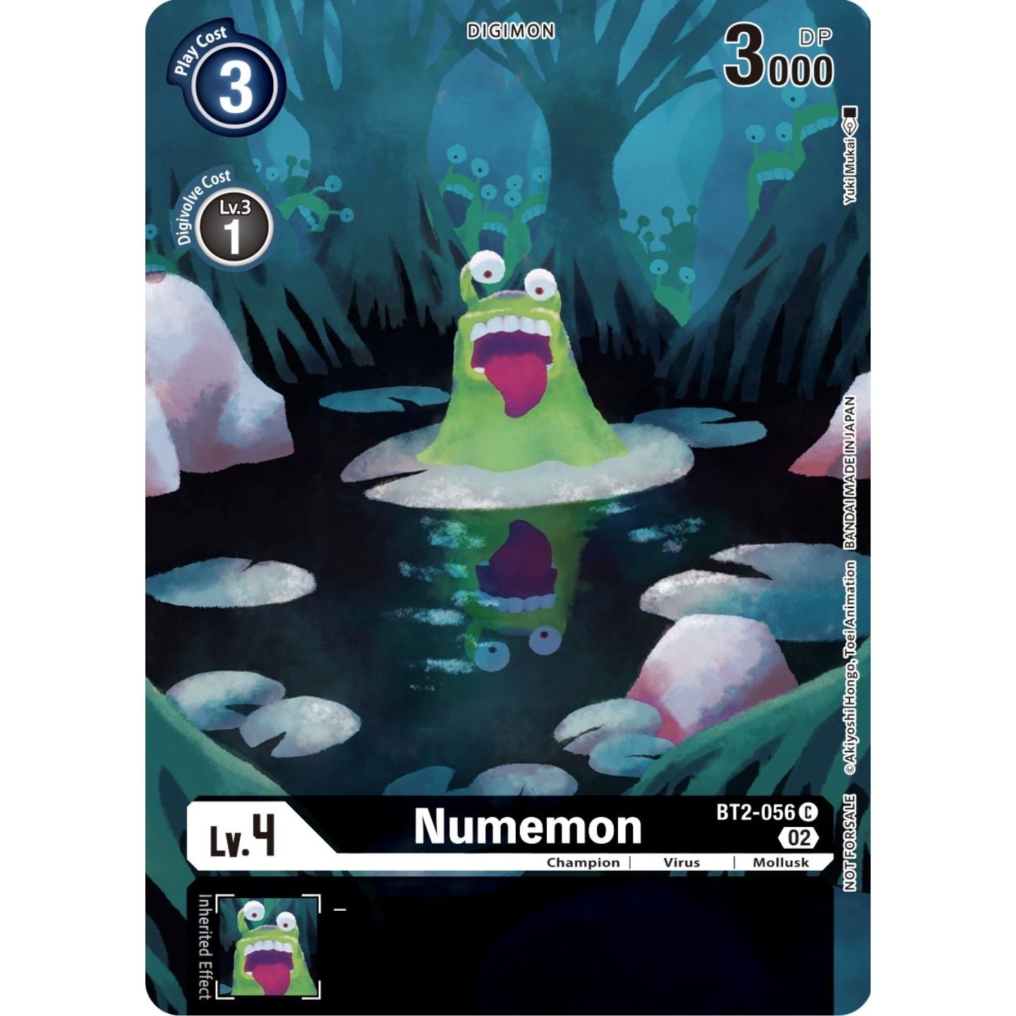 Image for Numemon (Digimon Illustration Competition Pack 2022) (BT2-056 C) (BT11) - Digimon Card Game
