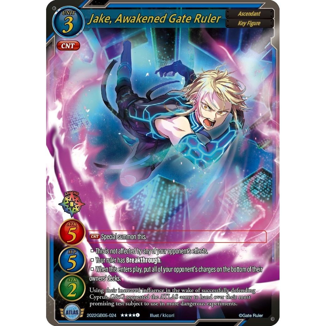 Image for Jake, Awakened Gate Ruler (2022BG05-024) - Gate Ruler