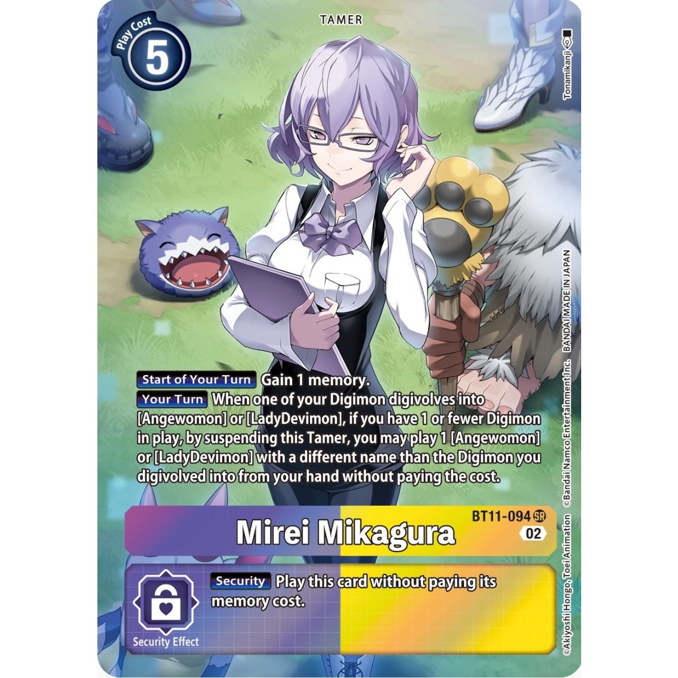 Image for Mirei Mikagura (Alternate Art) (BT11-094 SR) (BT11) - Digimon Card Game