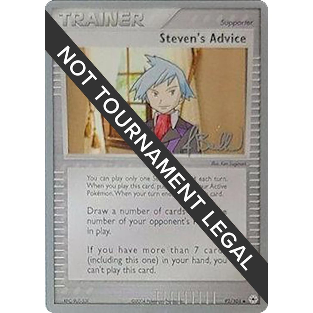 Image for Steven's Advice - 2006 (Jimmy Ballard) (92/101) (WCD) - Pokemon