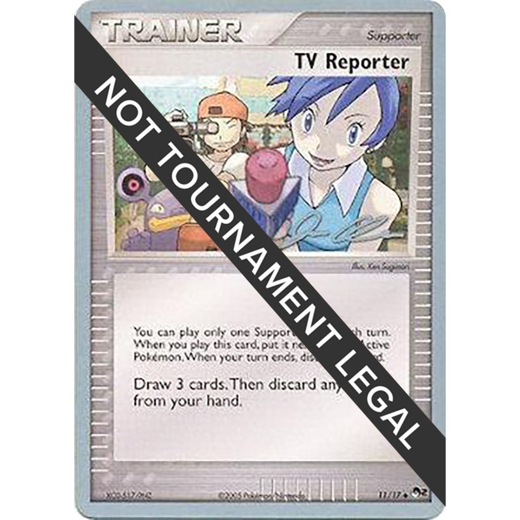 Image for TV Reporter - 2006 (Jason Klaczynski) (11/17) (WCD) - Pokemon
