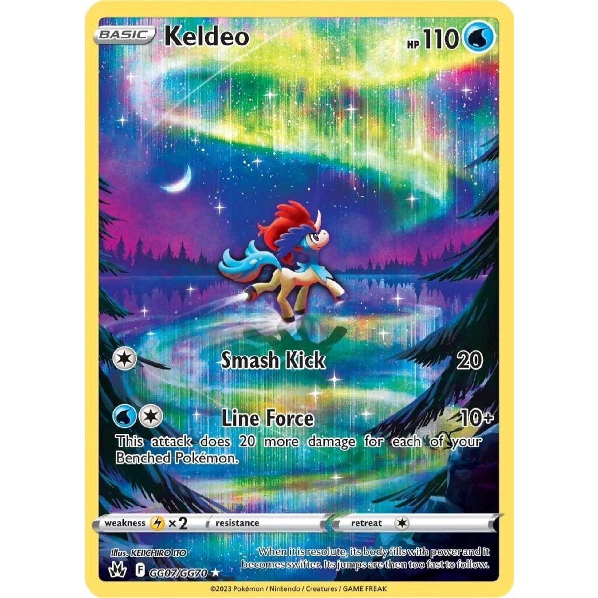 Image for Keldeo (GG07/GG70) (CRZ:GG) - Pokemon