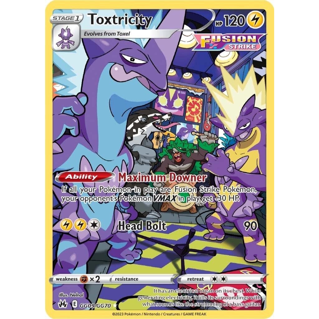 Image for Toxtricity (GG09/GG70) (CRZ:GG) - Pokemon
