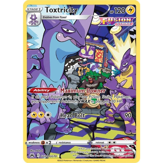 Image for Toxtricity (GG09/GG70) (CRZ:GG) - Pokemon