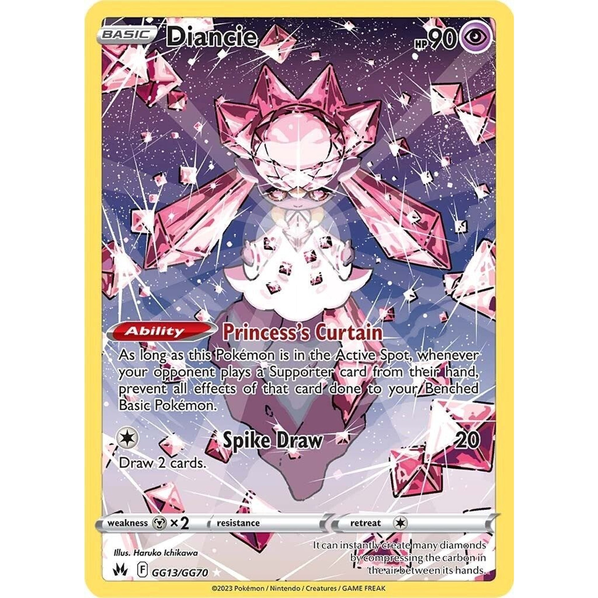 Image for Diancie (GG13/GG70) (CRZ:GG) - Pokemon