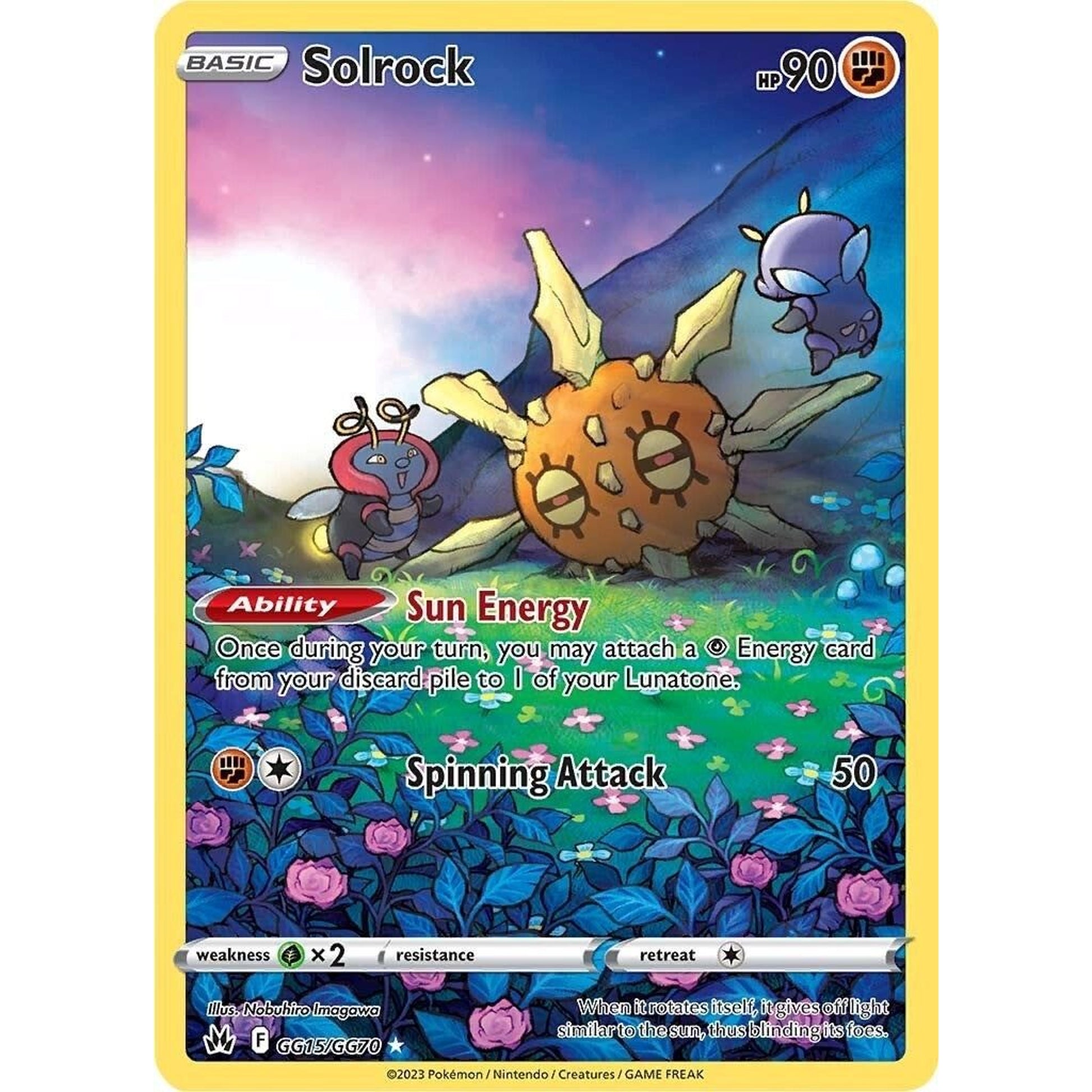 Image for Solrock (GG15/GG70) (CRZ:GG) - Pokemon