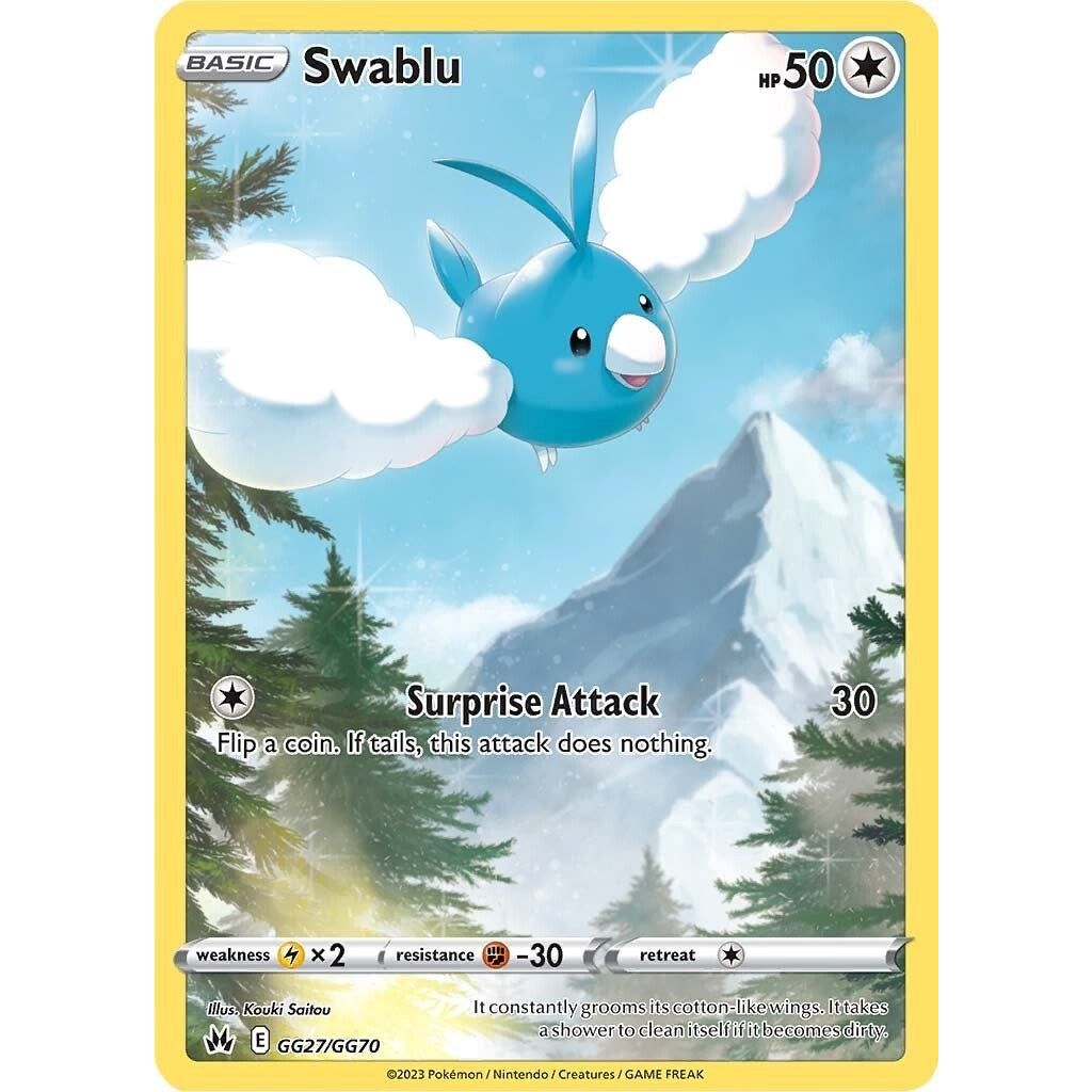 Image for Swablu (GG27/GG70) (CRZ:GG) - Pokemon