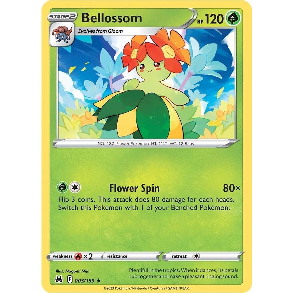 Image for Bellossom (003/159) (CRZ) - Pokemon