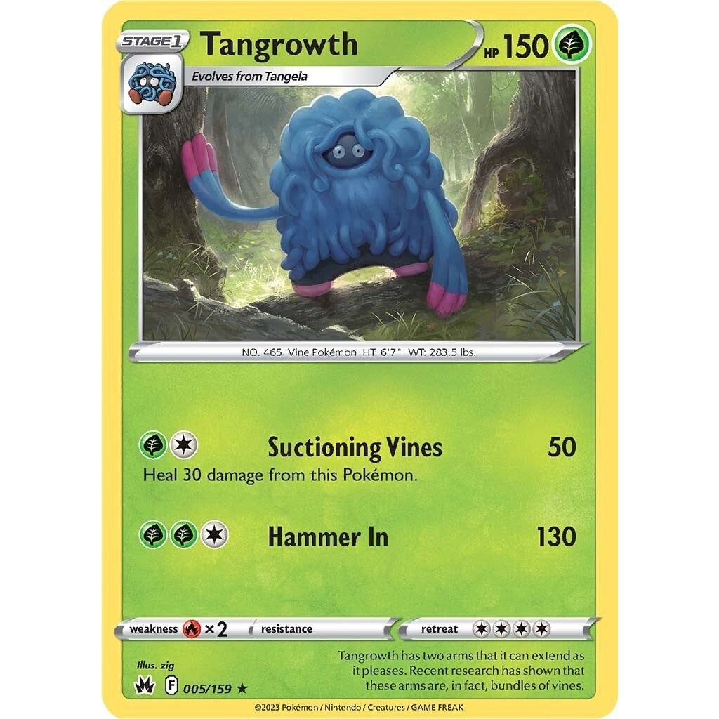 Image for Tangrowth (005/159) (CRZ) - Pokemon