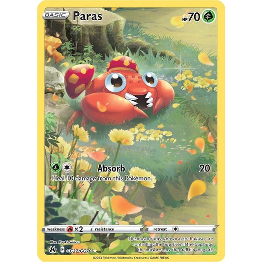 Image for Paras (GG32/GG70) (CRZ:GG) - Pokemon