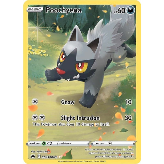 Image for Poochyena (GG33/GG70) (CRZ:GG) - Pokemon
