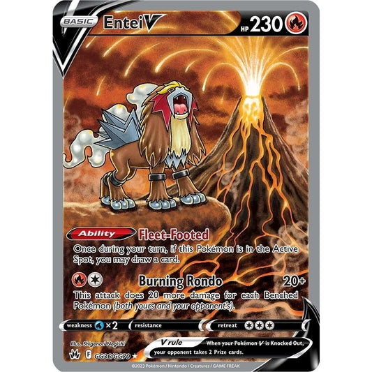 Image for Entei V (GG36/GG70) (CRZ:GG) - Pokemon