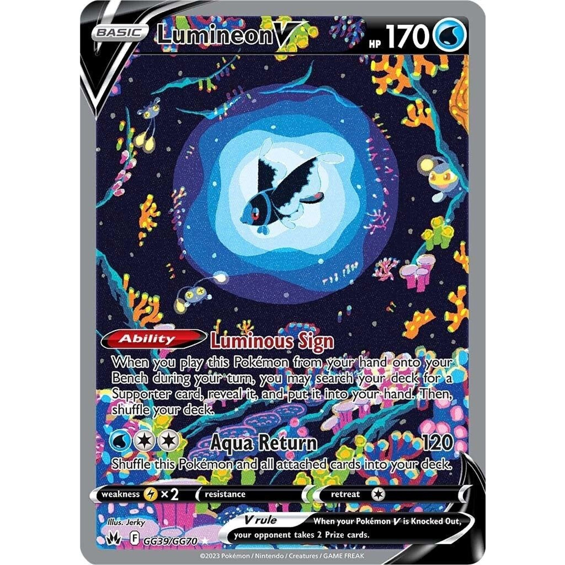 Image for Lumineon V (GG39/GG70) (CRZ:GG) - Pokemon