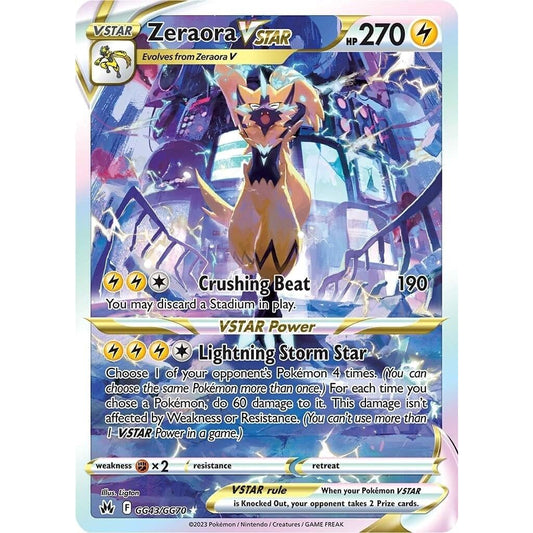 Image for Zeraora VSTAR (GG43/GG70) (CRZ:GG) - Pokemon