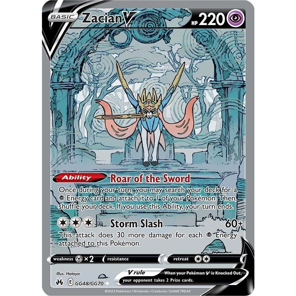 Image for Zacian V (GG48/GG70) (CRZ:GG) - Pokemon