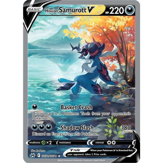 Image for Hisuian Samurott V (GG51/GG70) (CRZ:GG) - Pokemon