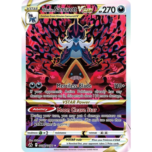 Image for Hisuian Samurott VSTAR (GG52/GG70) (CRZ:GG) - Pokemon
