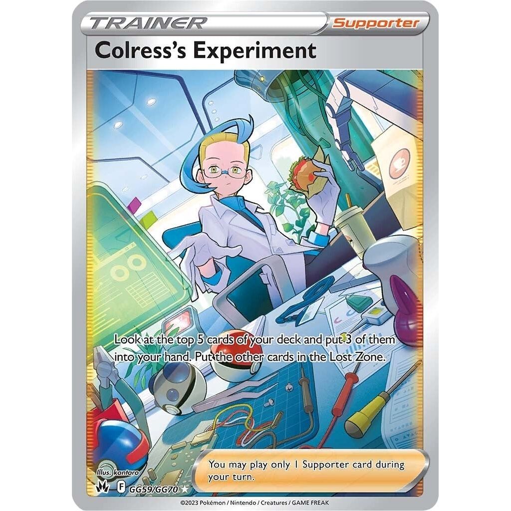 Image for Colress's Experiment (GG59/GG70) (CRZ:GG) - Pokemon
