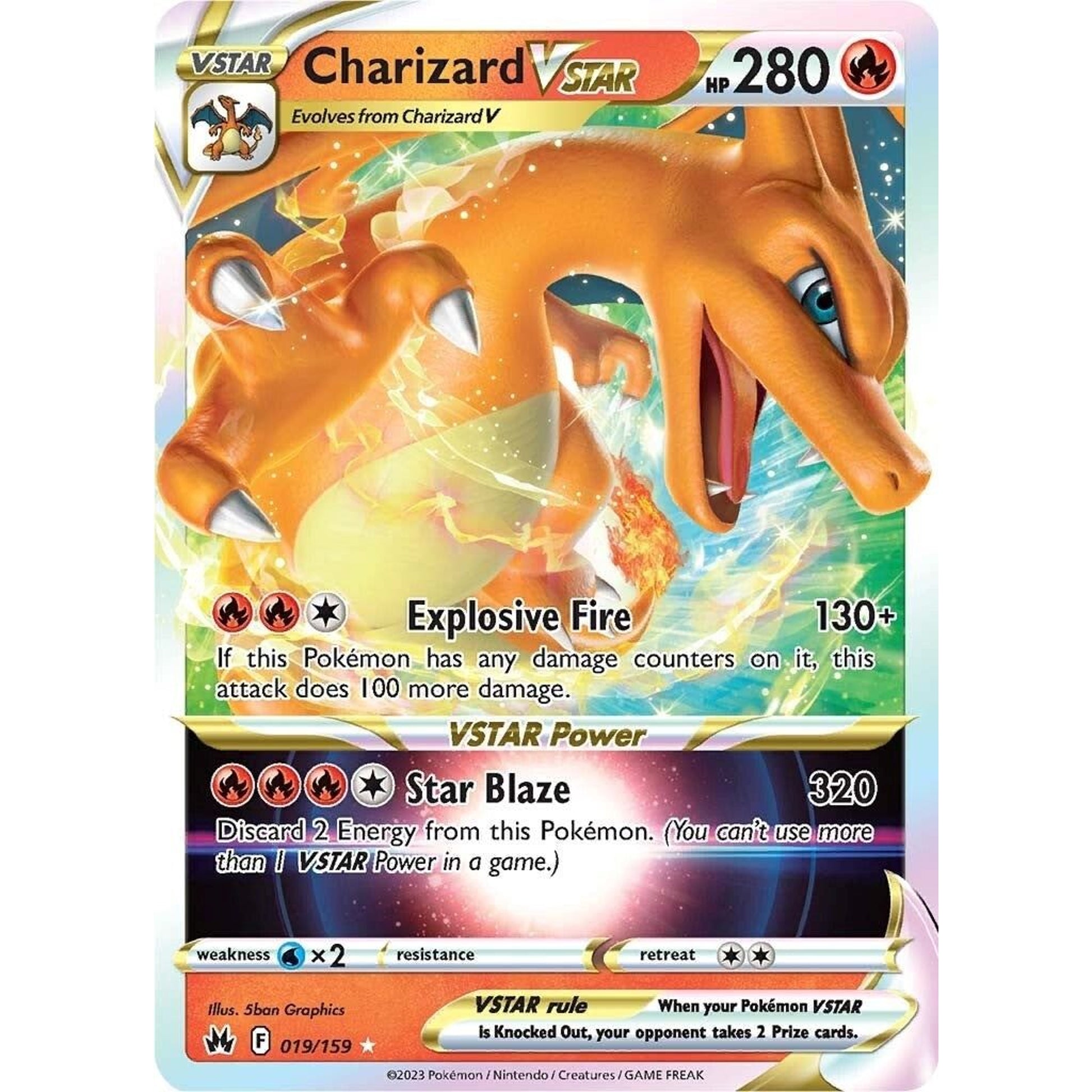 Image for Charizard VSTAR (019/159) (CRZ) - Pokemon