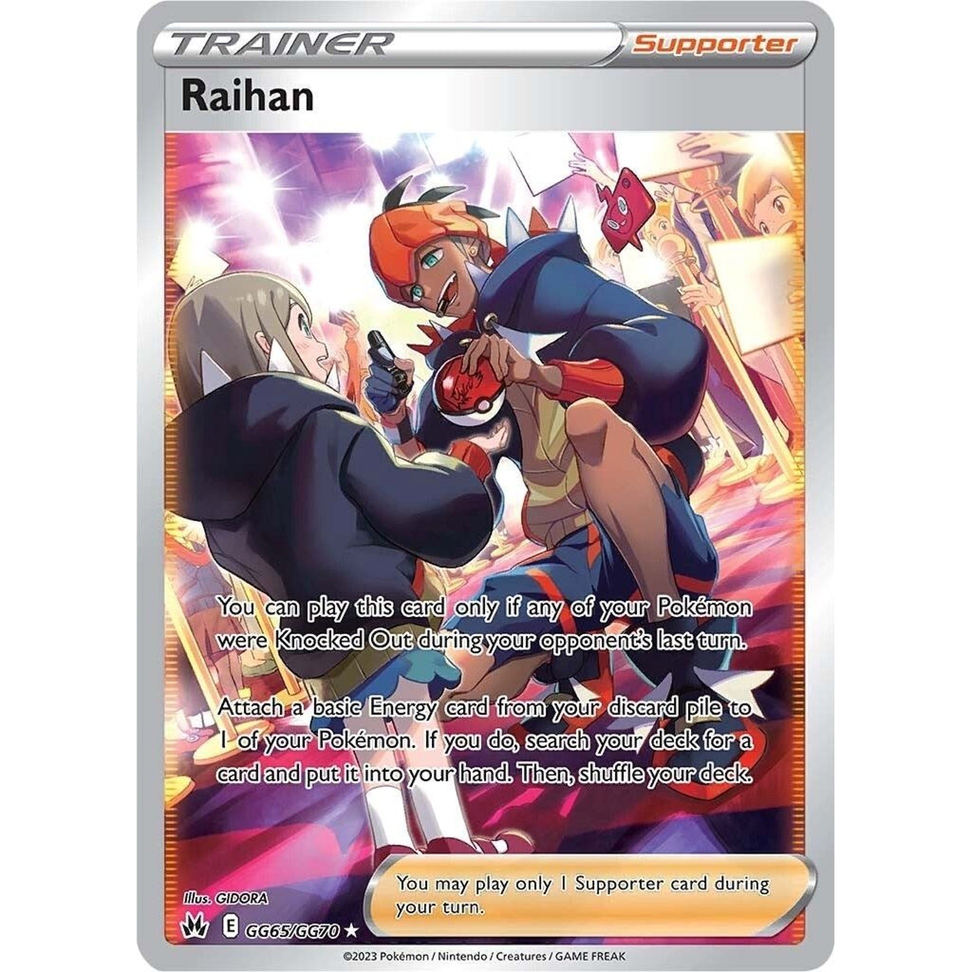 Image for Raihan (GG65/GG70) (CRZ:GG) - Pokemon