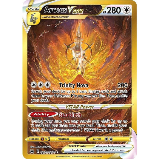 Image for Arceus VSTAR (Secret) (GG70/GG70) (CRZ:GG) - Pokemon