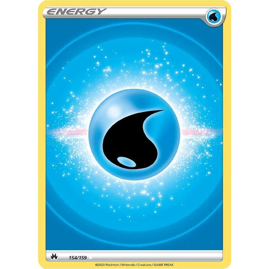 Image for Water Energy (Texture Full Art) (154/159) (CRZ) - Pokemon