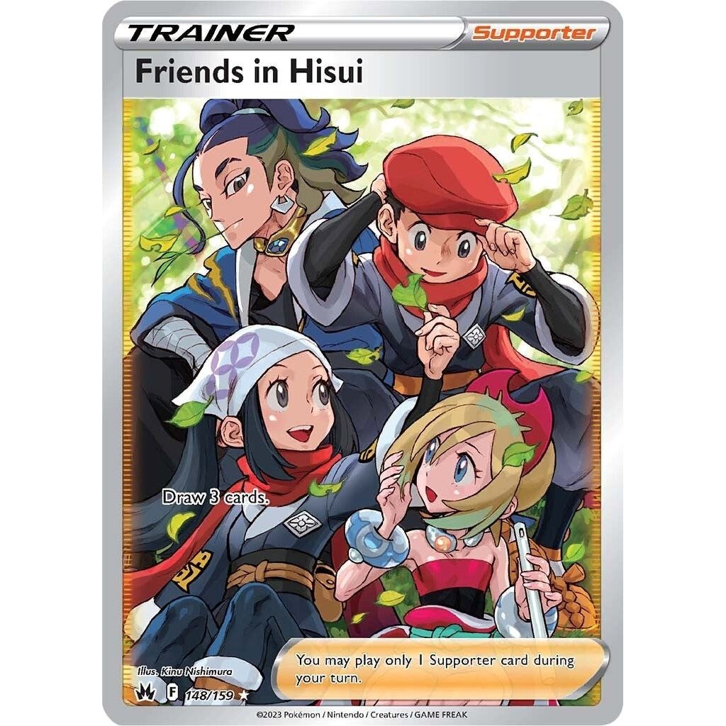 Image for Friends in Hisui (Full Art) (148/159) (CRZ) - Pokemon